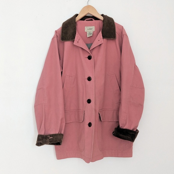 ll bean floral jacket